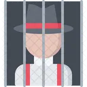 Carcel Prisionero Bandido Icon