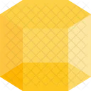 Hexagonal Prism Shapes Icon