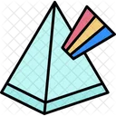 Prism Light Electromagnetic Icon