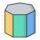 Prism Shape Design Icon