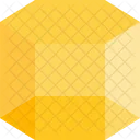 Hexagonal Prisma Formas Icono