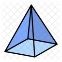 Forma Diseno Piramide Icono