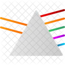 Prisma Hexagonal D Formato D Geometrico Ícone