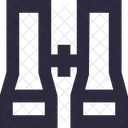 Binocular Campo Vidrio Icon