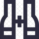 Binocular Campo Vidrio Icon