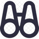 Binocular Campo Vidrio Icon