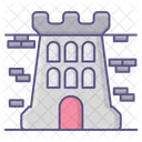 Prison Castle Building Icon