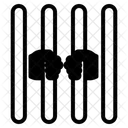 Prison Bar Judgement Arrest Icon