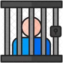 Prison Reform Crime Investigation Jail Icon