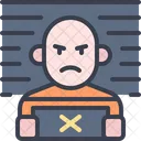 Prisoner Criminal Male Icon