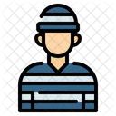 Prisoner Prison Suspect Icon