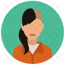 Inmate Woman Avatar Icon