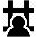Inmate Detainee Jail Icon