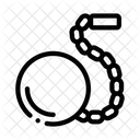 Prisoner Ball Chain Symbol