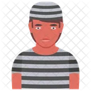 Prisoner Man Captive Icon