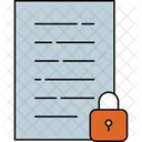 Privacidad De Datos Proteccion Del Usuario Informacion Confidencial Icono