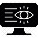 Privacidad En Linea Monitor En Linea Icono