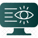 Privacidad En Linea Monitor En Linea Icono