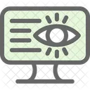 Privacidad En Linea Monitor En Linea Icono
