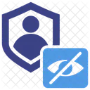 Privacidad Cuenta Oculto Icono