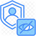 Privacidad Cuenta Oculto Icono