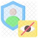 Privacidad Cuenta Oculto Icono