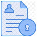 Pessoal Dados Privacidade Icon