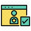 Website Security Protection Icon