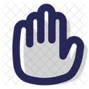 Privacy Hand Gesture Icon