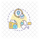 Privacy concerns  아이콘
