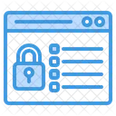 Privacy Data  Icon