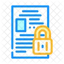 Privacy Padlock  Icon