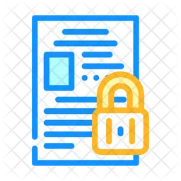 Privacy Padlock  Icon