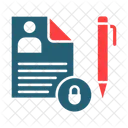 Privacy Policy Template Aggrement Policy Icon