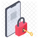 Privacy Protection Mobile Security Smartphone Lock Icon