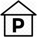 Privat Grundstuck Haus Symbol