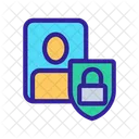 Personal Data Shield Icon