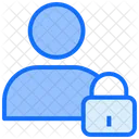 Private Account Lock Logout Icon