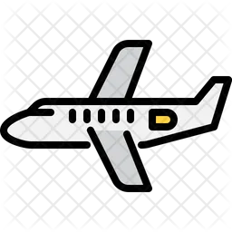 Private airplane  Icon