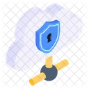 Personal Cloud Private Cloud Secure Cloud Icon