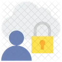 Private Cloud Cloud Security Cloud Lock Icon