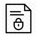 Privat Datei Schutz Symbol