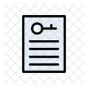 Key Document Protection Icon