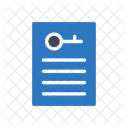 Key Document Protection Icon