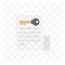 Document Privacy Lock Icon