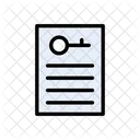 Key Document Protection Icon