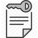 Key Document File Icon