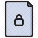 Private File Lock File File Icon