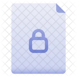 Private File  Icon