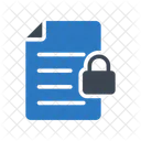 Private Lock File Icon